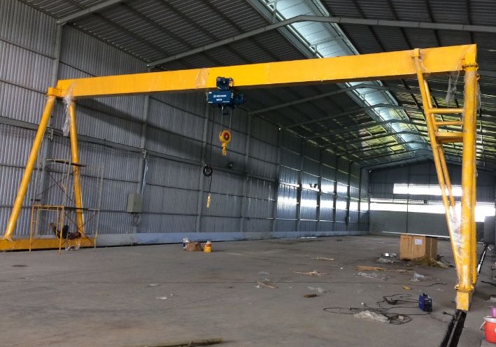CỔNG TRỤC DẦM ĐƠN (GANTRY CRANE SINGLE GIRDER)